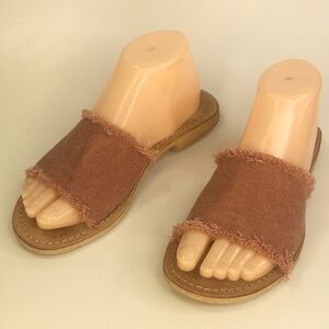 Anthropologie L*Space by Cocobelle Sahara SUNDAY SLIDE Sandal